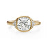 The Bezel Maren Ring | Cushion | Setting Only - Lavender Creek Gems 
