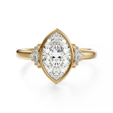 The Bezel Maren Ring | Marquise - Lavender Creek Gems 