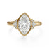 The Bezel Maren Ring | Marquise - Lavender Creek Gems 