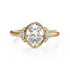 The Bezel Maren Ring | Oval - Lavender Creek Gems 