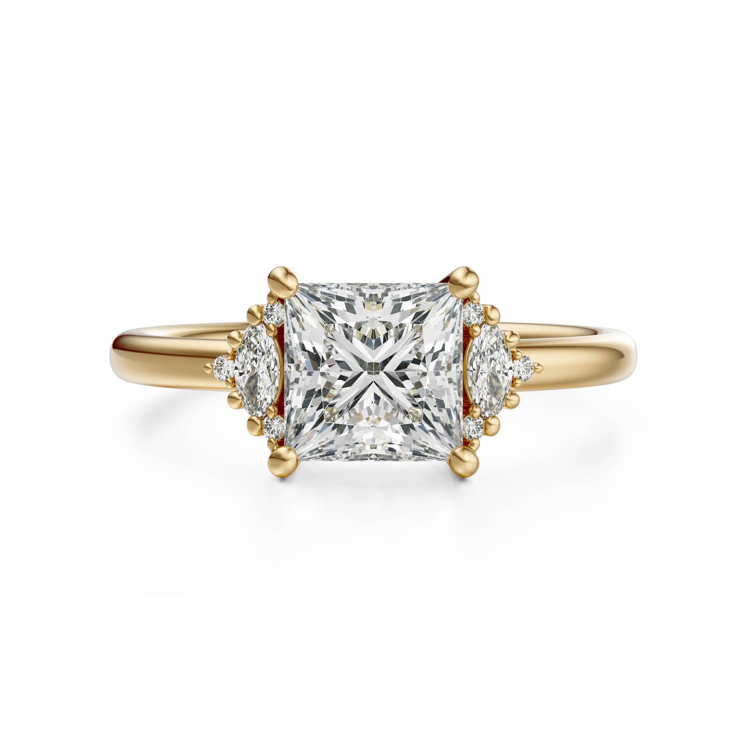 The Low Maren Ring | Princess | Setting Only