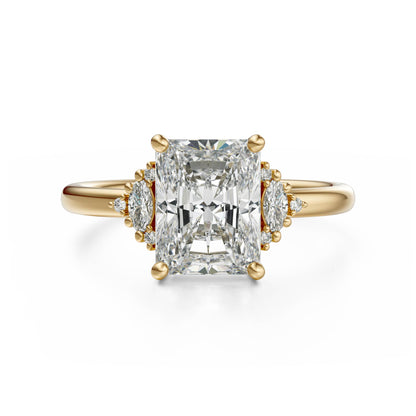 The Low Maren Ring | Radiant | Setting Only