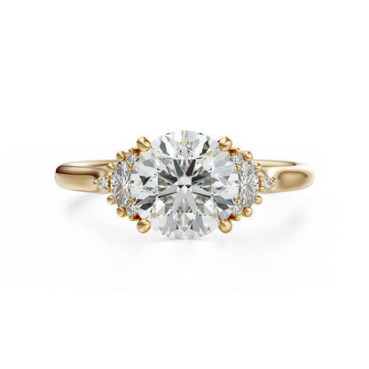 The Maren Ring | Round | Setting Only