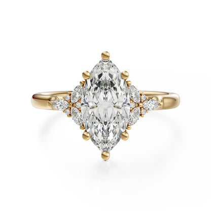 The Meadow Ring | Marquise | Setting Only - Lavender Creek Gems 