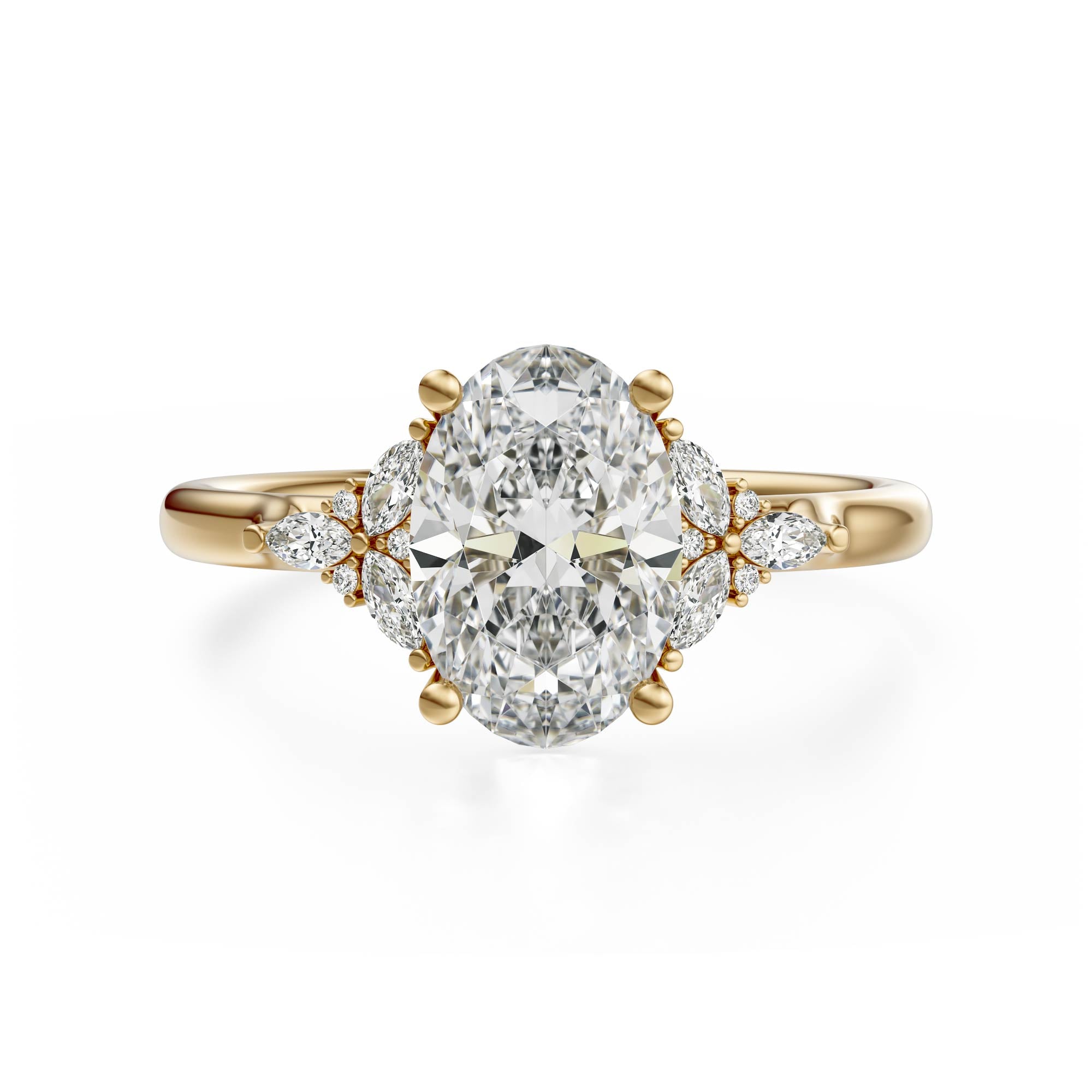 The Meadow Ring | Oval - Lavender Creek Gems 