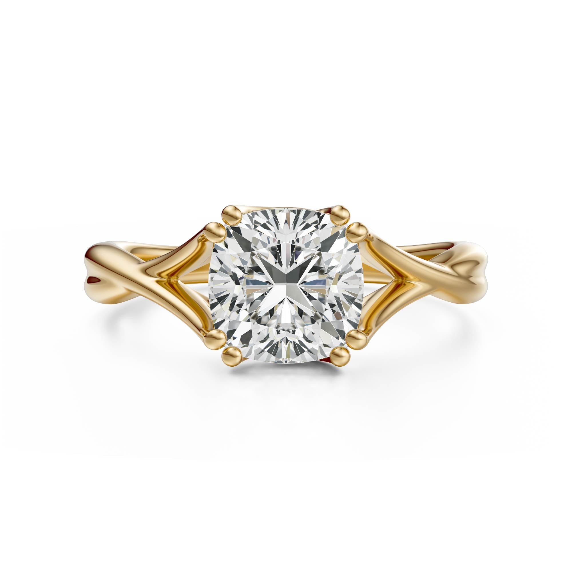 The Entwine Ring | Cushion - Lavender Creek Gems 