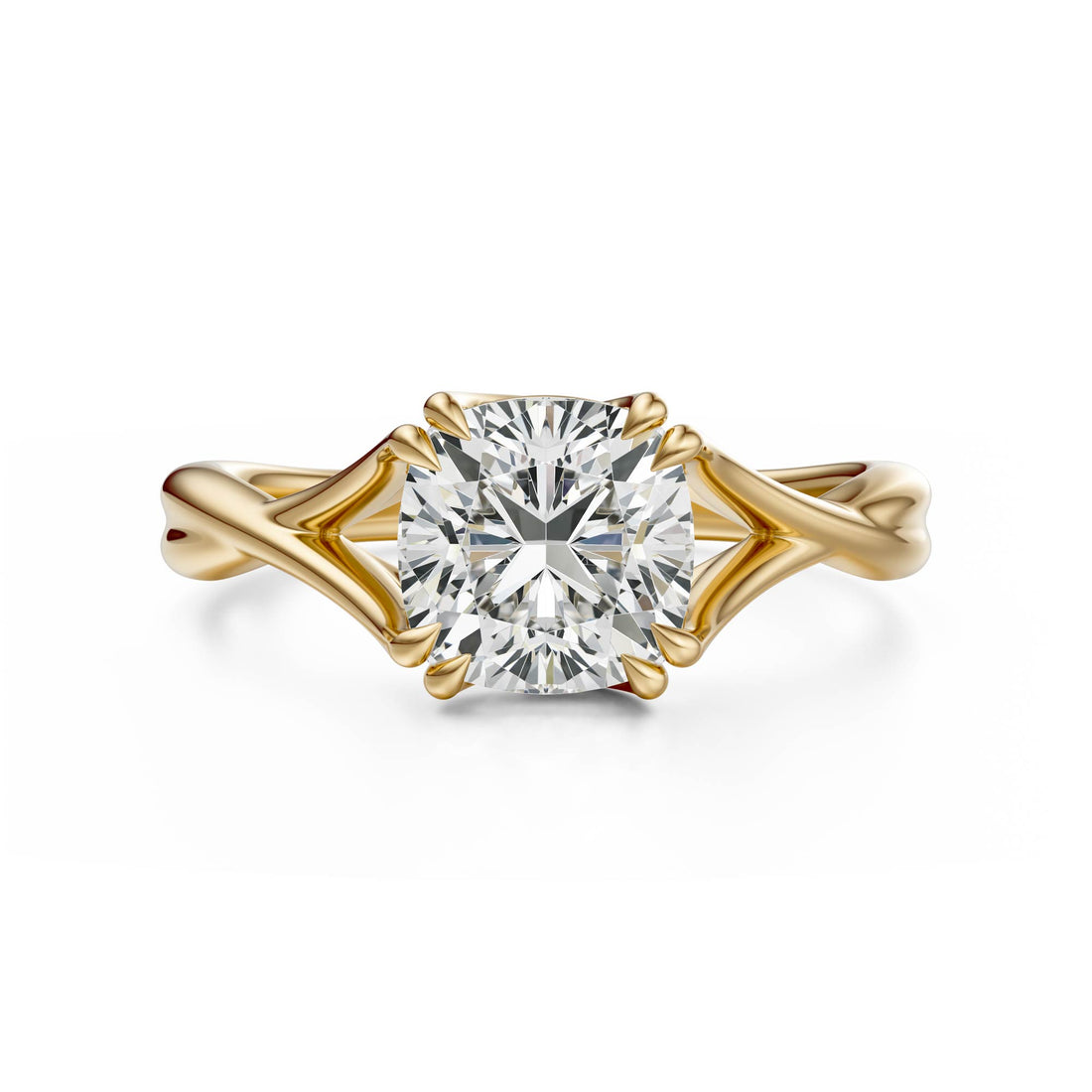 The Entwine Ring | Cushion - Lavender Creek Gems 