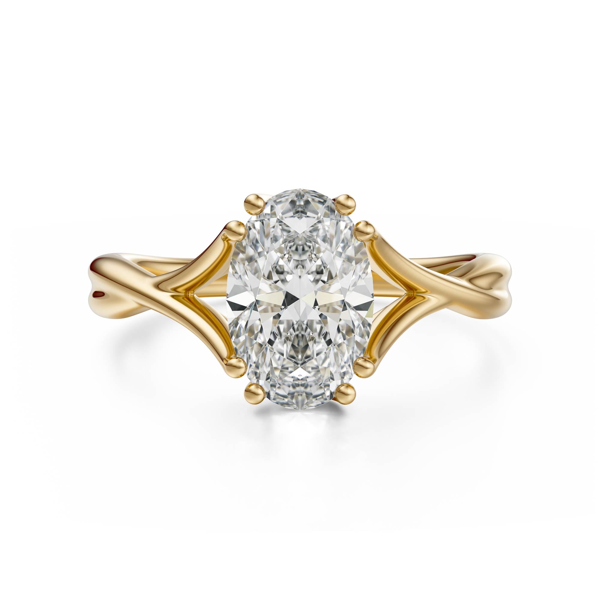 The Entwine Ring | Oval - Lavender Creek Gems 