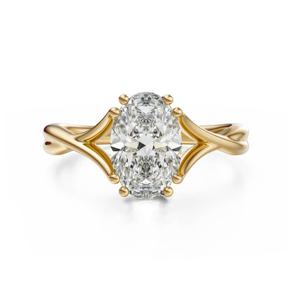 The Entwine Ring | Oval - Lavender Creek Gems 