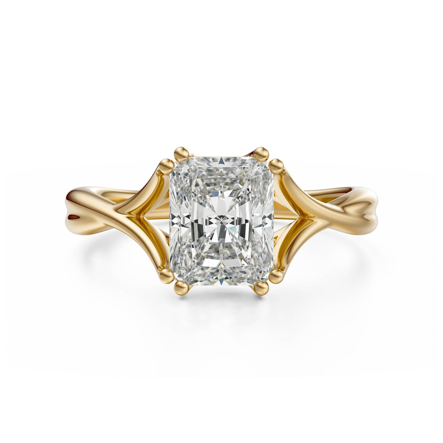 The Entwine Ring | Radiant - Lavender Creek Gems 