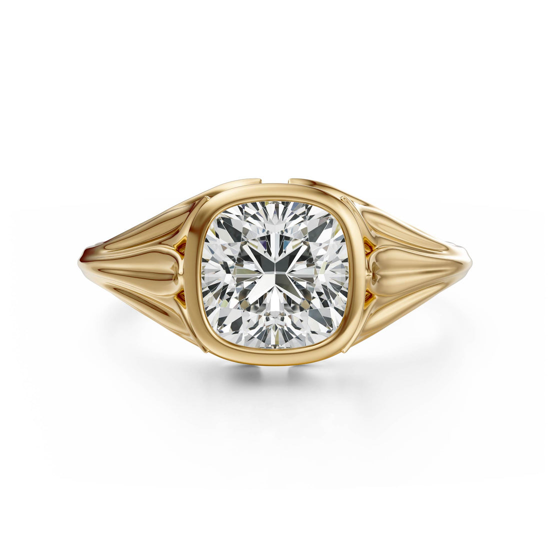 The Nightbloom Ring | Cushion - Lavender Creek Gems 