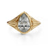 The Nightbloom Ring | Pear - Lavender Creek Gems 