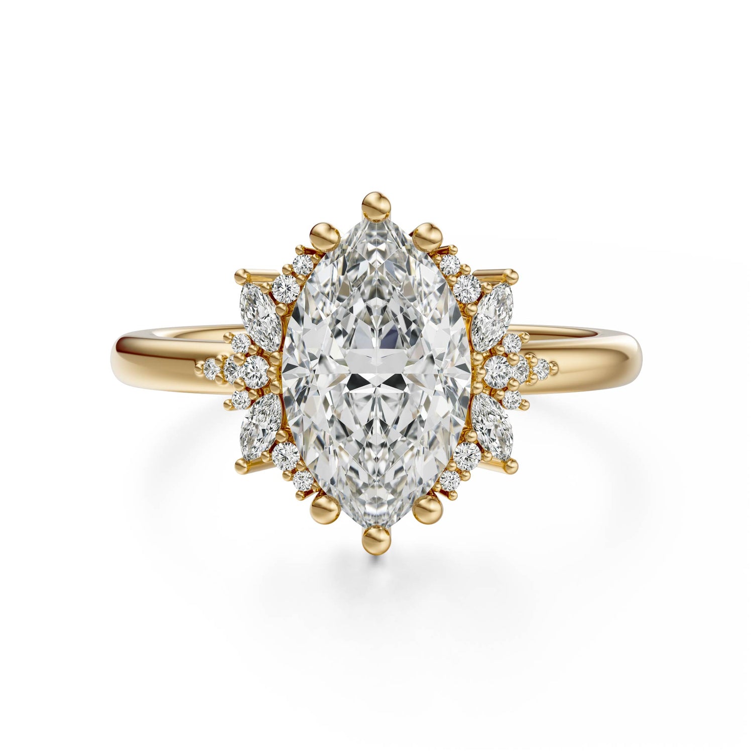 The Reverie Ring | Marquise | Setting Only