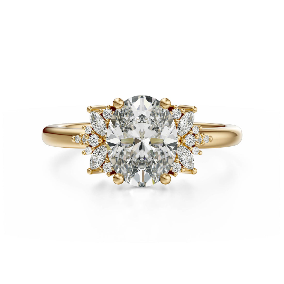 The Reverie Ring | Oval | Setting Only