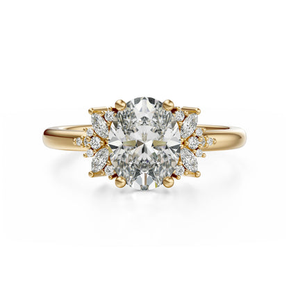 The Reverie Ring | Oval | Setting Only