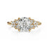 The Rosalie Ring | Elongated Cushion | Setting Only - Lavender Creek Gems 