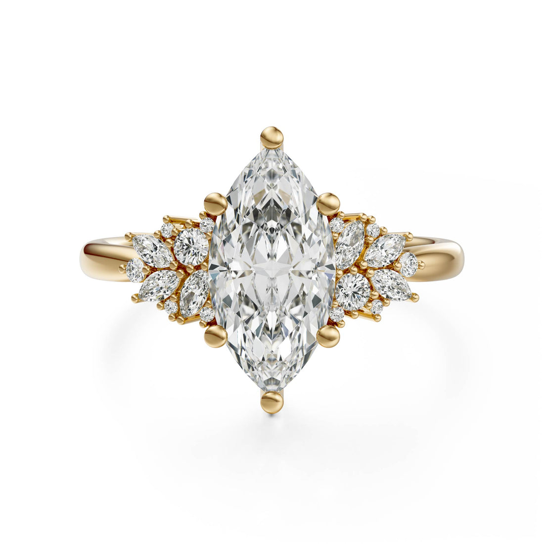 The Rosalie Ring | Marquise | Setting Only