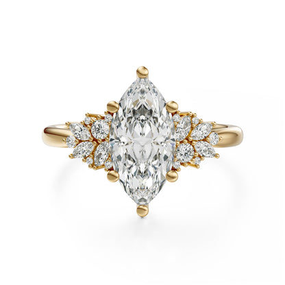 The Rosalie Ring | Marquise | Setting Only