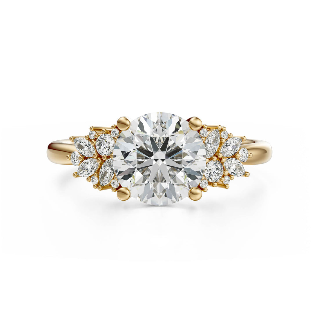 The Rosalie Ring | Round | Setting Only