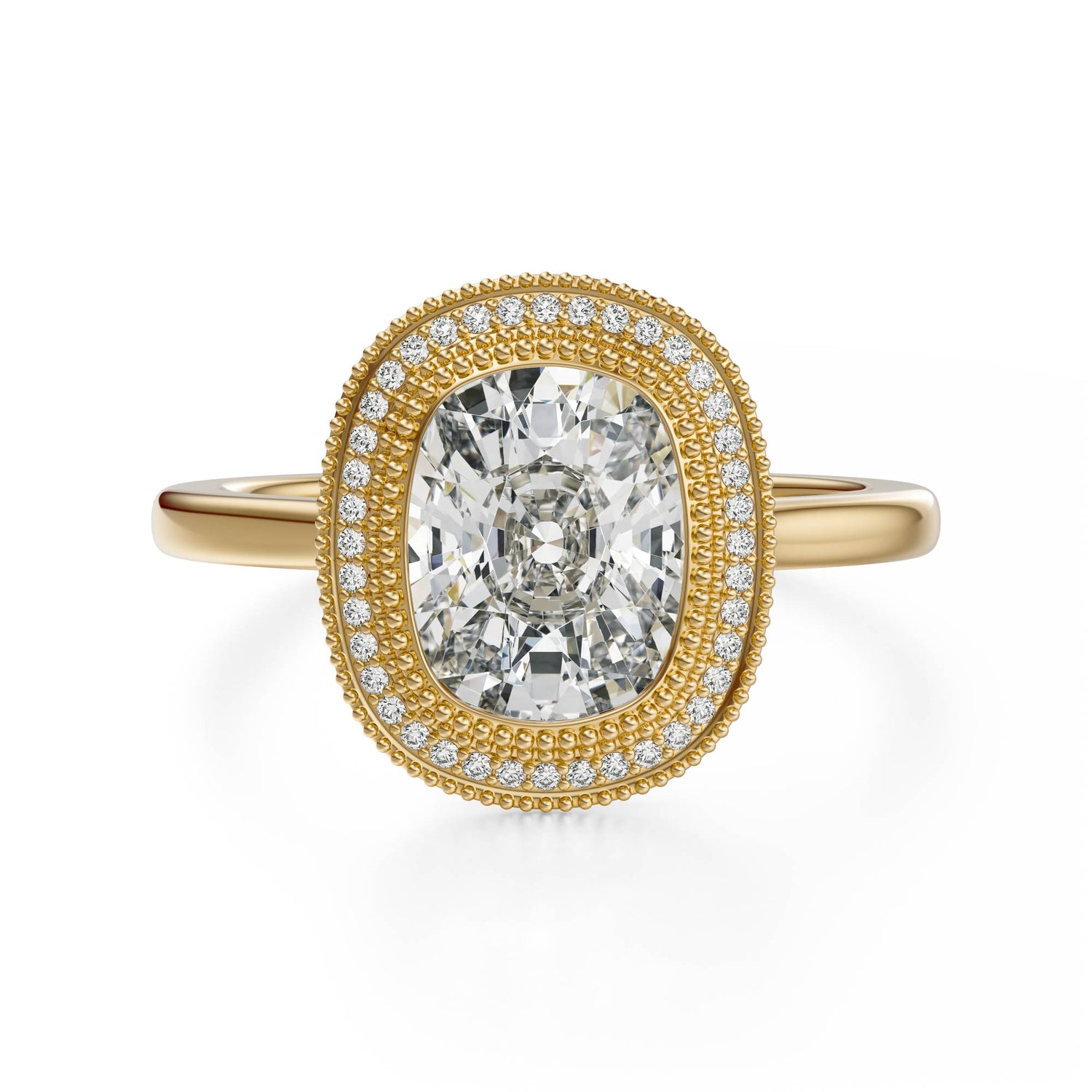 The Satine Ring | Elongated Cushion