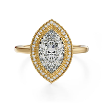 The Satine Ring | Marquise | Setting Only