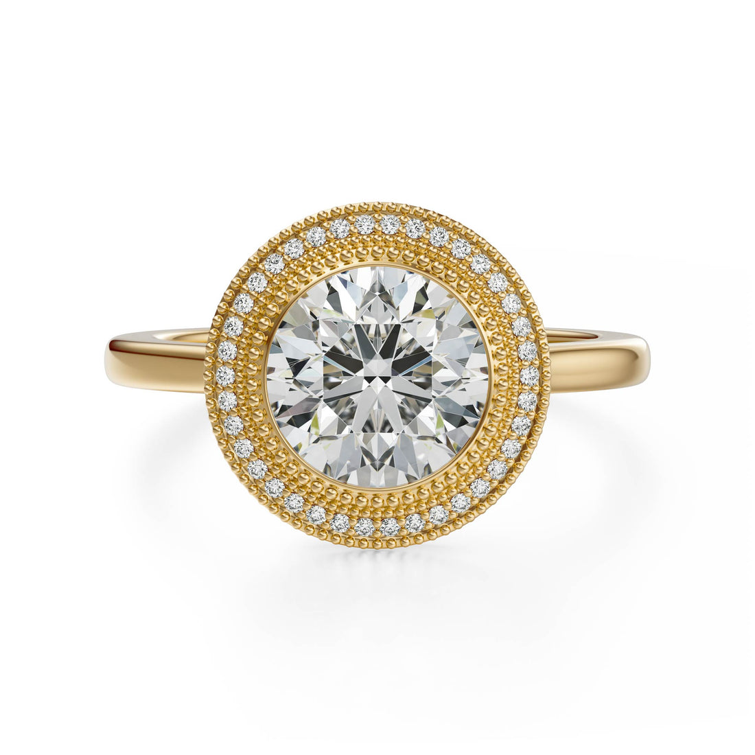 The Satine Ring | Round