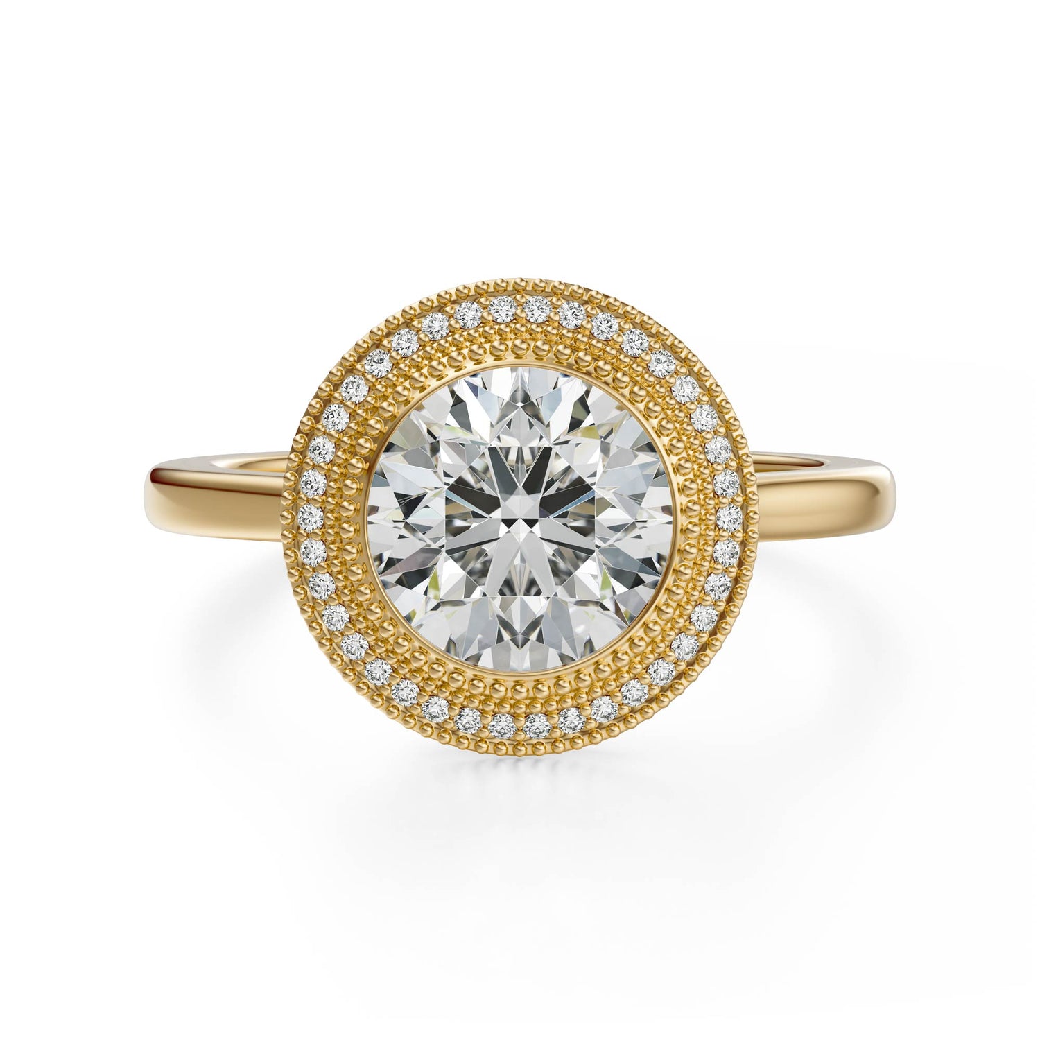 The Satine Ring | Round