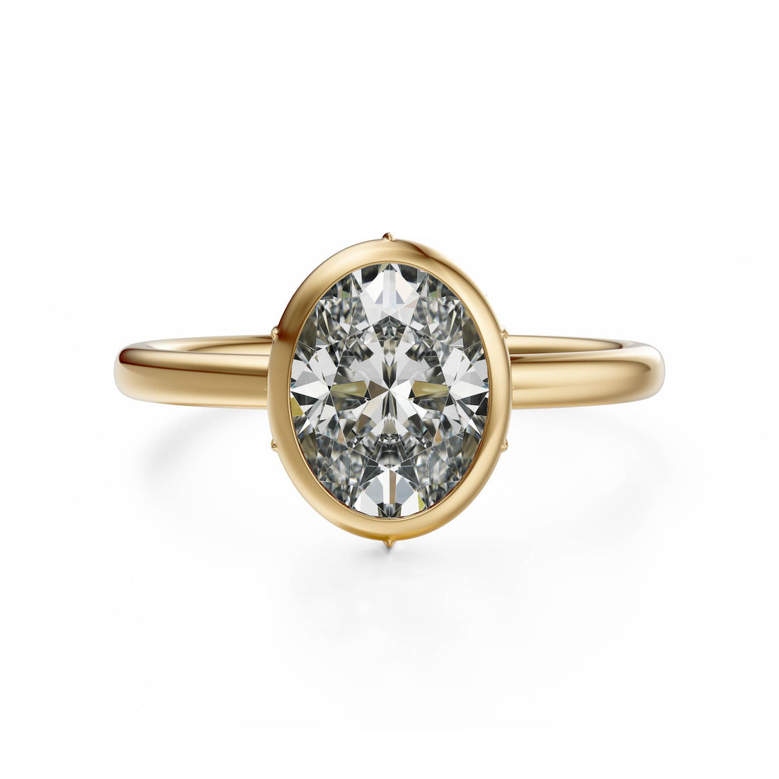 The Bezel Secret Garden Ring | Oval | Setting Only