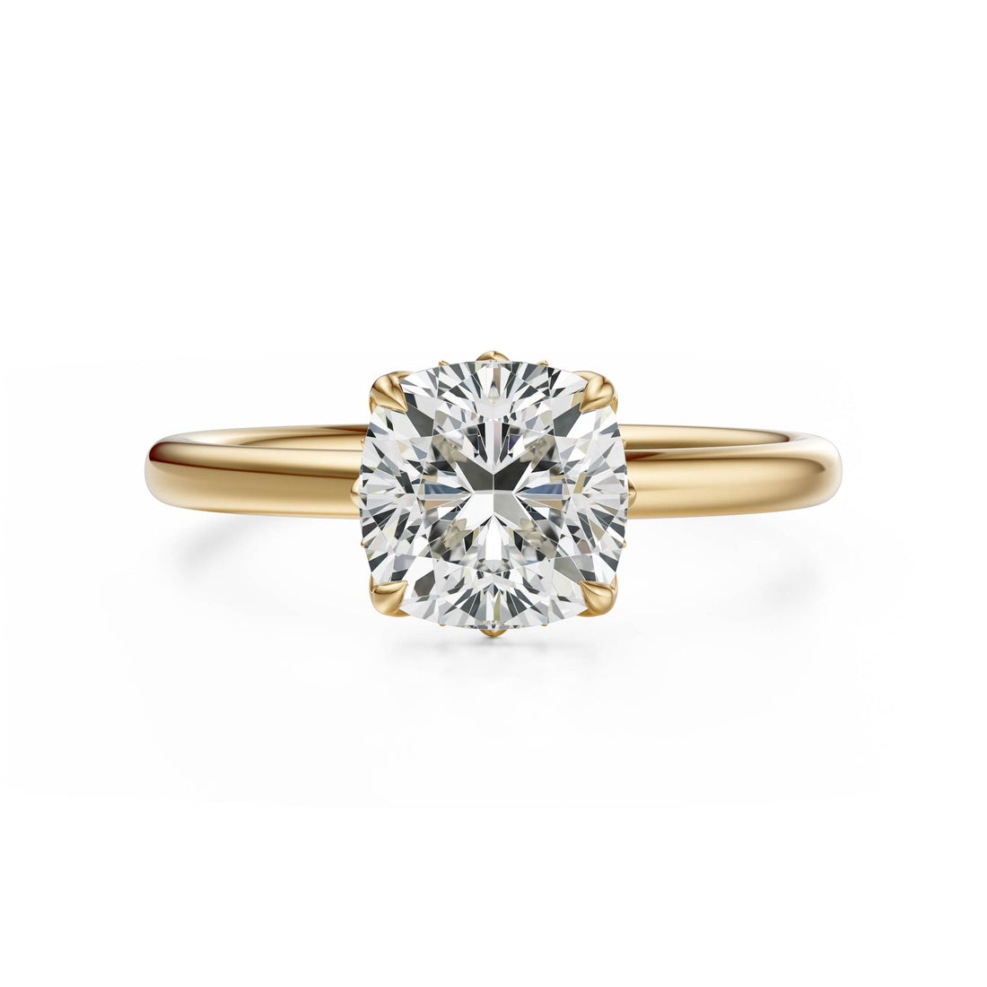 The Secret Garden Ring | Cushion | Setting Only