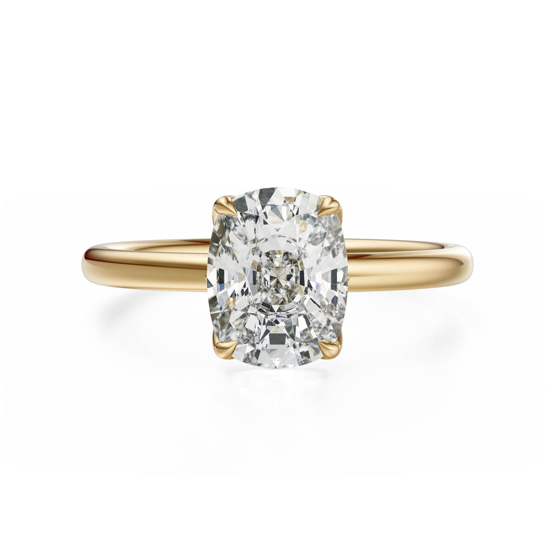 The Secret Garden Ring | Elongated Cushion | Setting Only