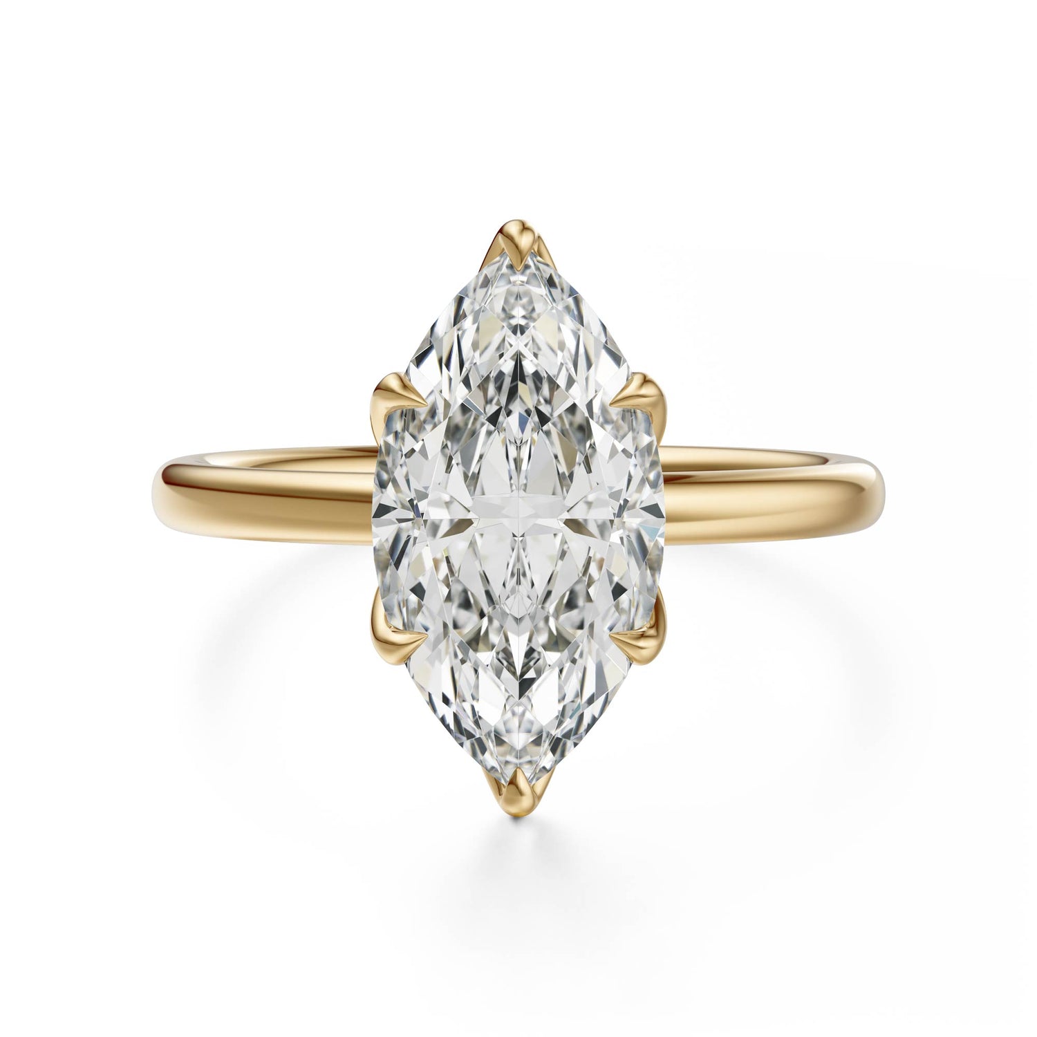 The Secret Garden Ring | Marquise | Setting Only