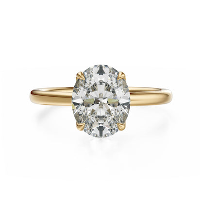 The Secret Garden Ring | Oval | Setting Only