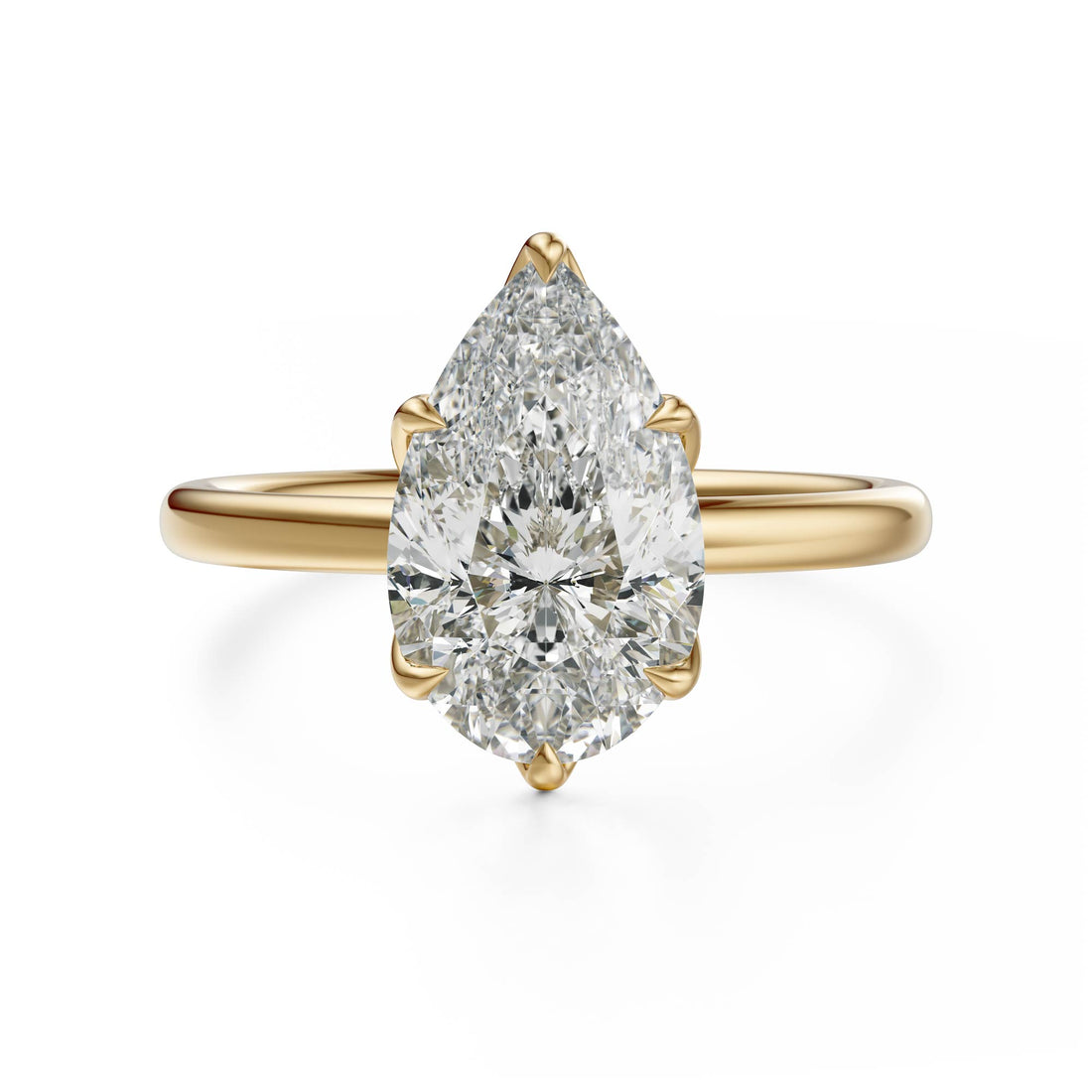 The Secret Garden Ring | Pear | Setting Only