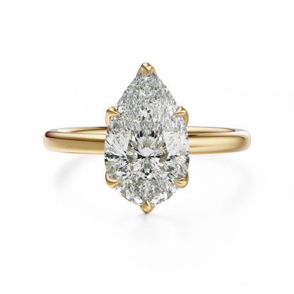 The Secret Garden Ring | Pear | Setting Only