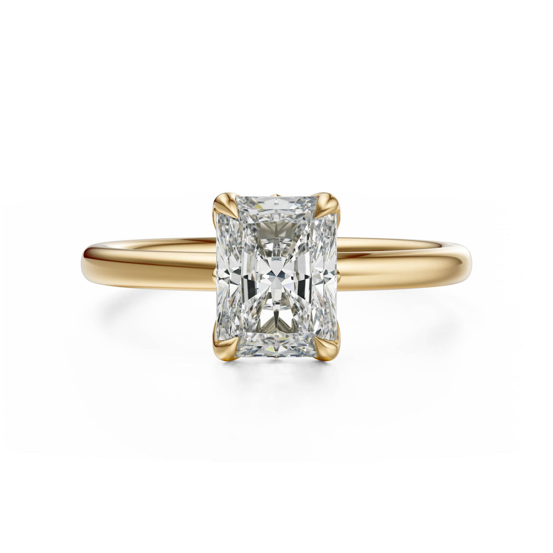 The Secret Garden Ring | Radiant | Setting Only