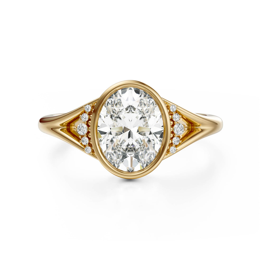 The Bezel Serendipity Ring | Oval | Setting Only