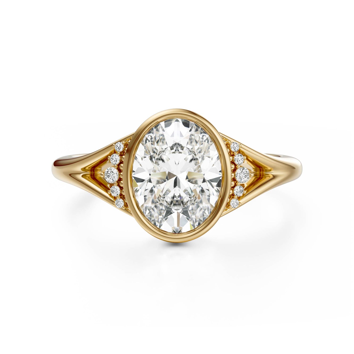 The Bezel Serendipity Ring | Oval | Setting Only