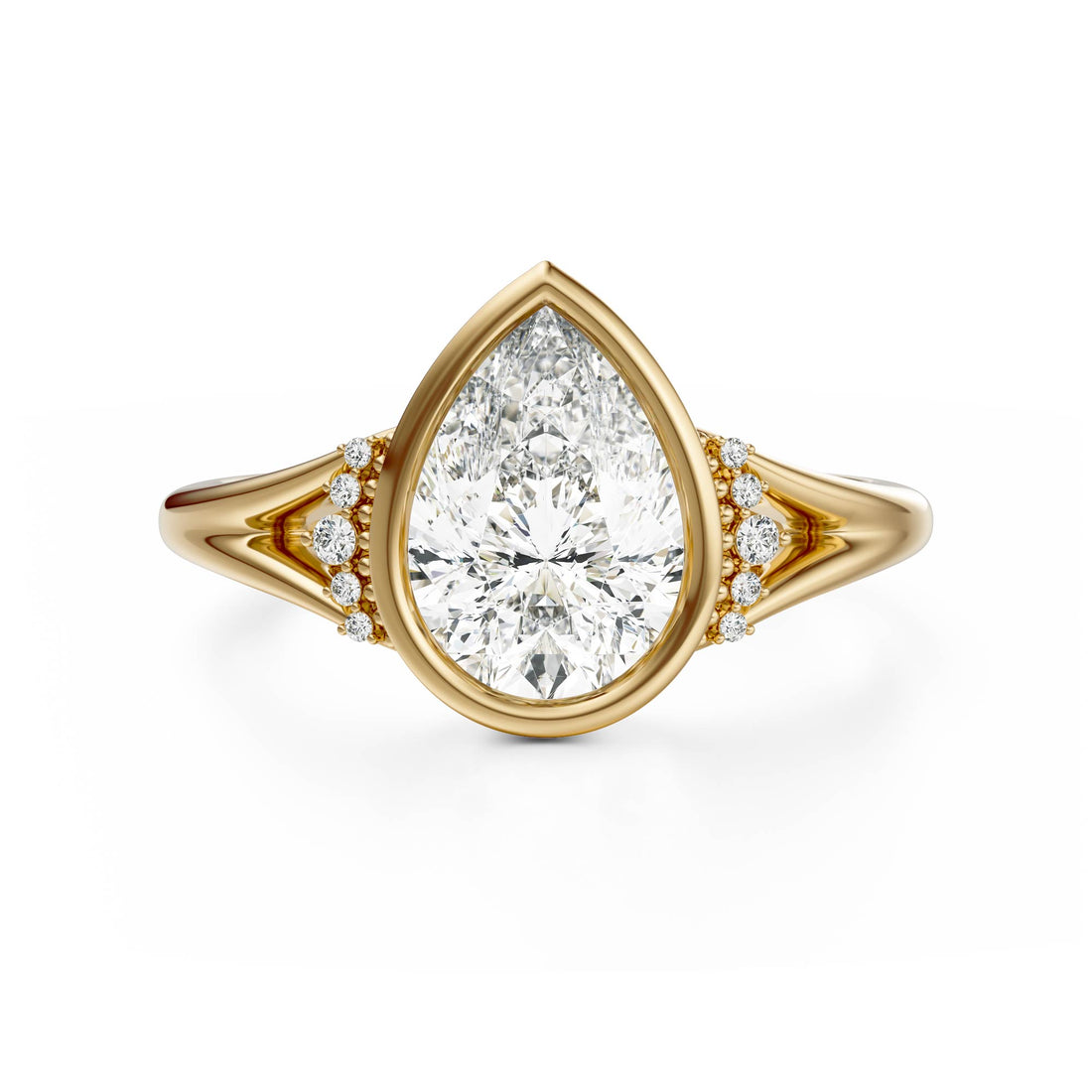 The Bezel Serendipity Ring | Pear