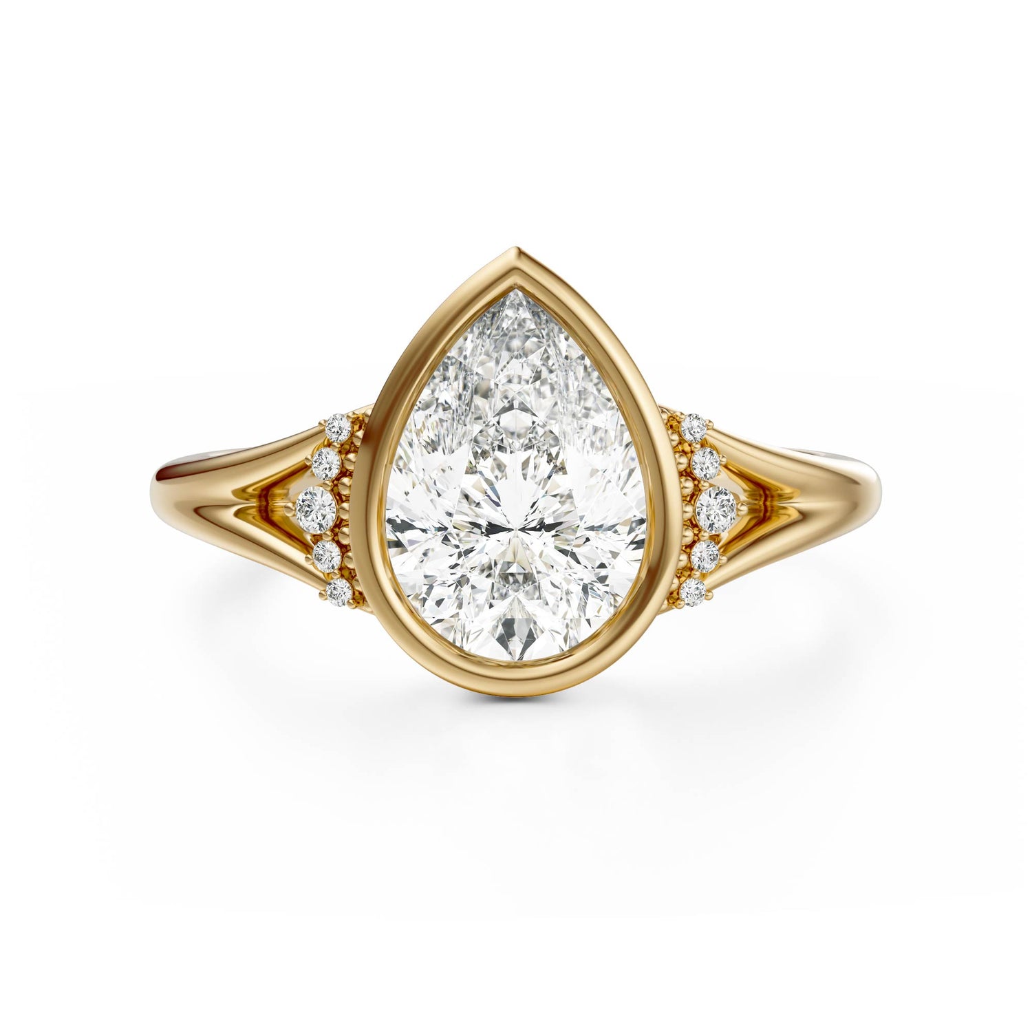 The Bezel Serendipity Ring | Pear