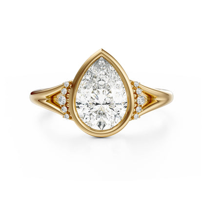 The Bezel Serendipity Ring | Pear