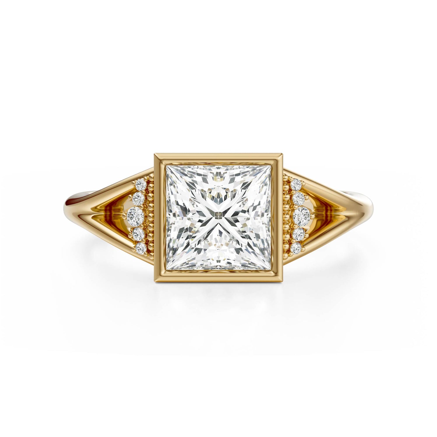 The Bezel Serendipity Ring | Princess
