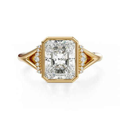 The Bezel Serendipity Ring | Radiant