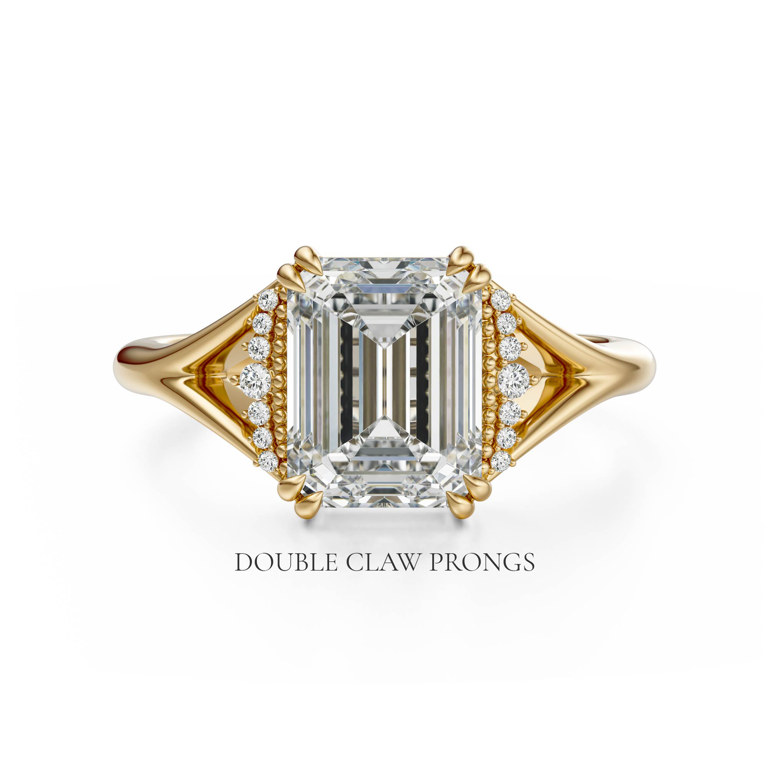 The Serendipity Ring | Emerald Cut