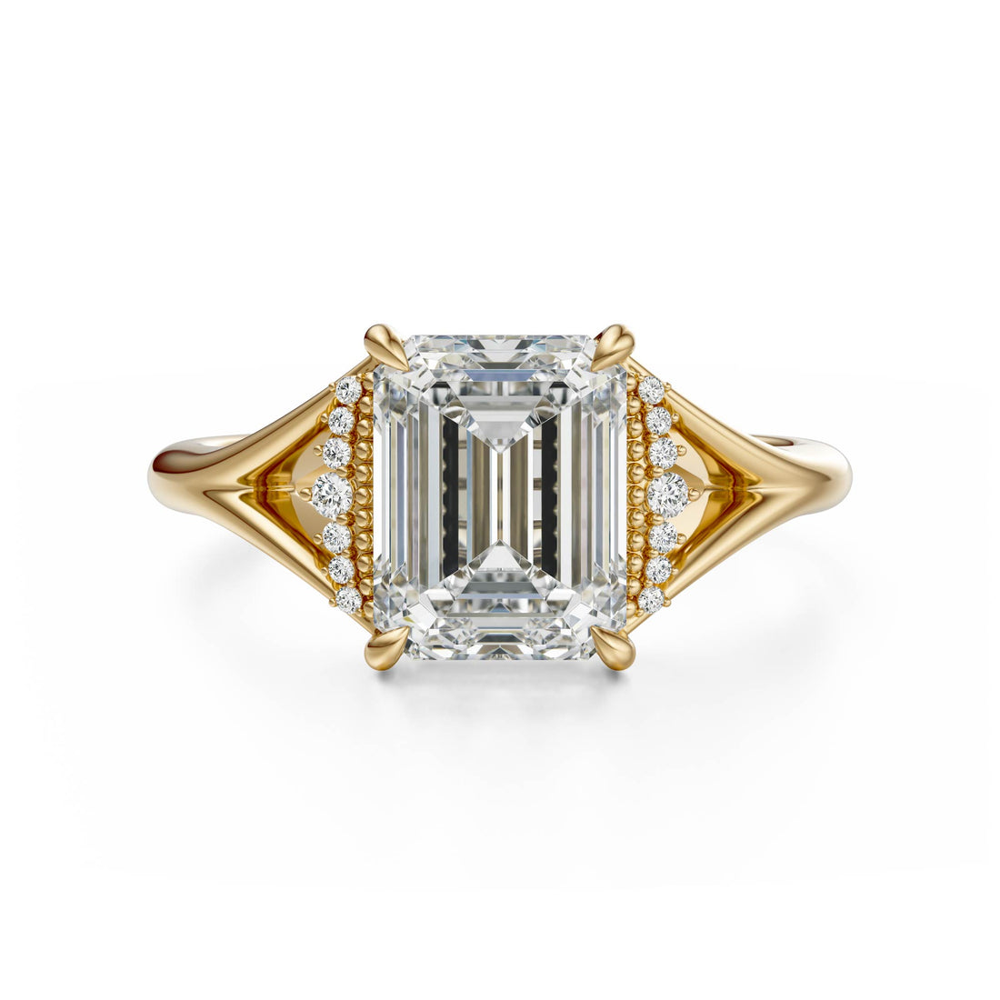 The Serendipity Ring | Emerald Cut