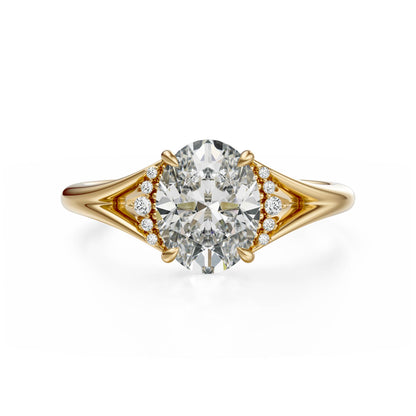 The Serendipity Ring | Oval | Setting Only