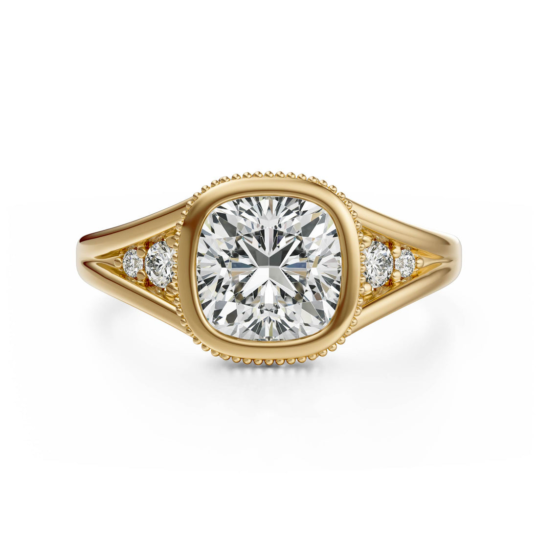 The Sitara Ring | Cushion - Lavender Creek Gems 