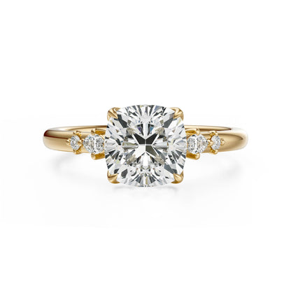 The Skye Ring | Cushion | Setting Only - Lavender Creek Gems 