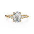 The Skye Ring | Elongated Cushion | Setting Only - Lavender Creek Gems 