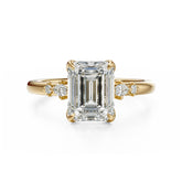 The Skye Ring | Emerald Cut - Lavender Creek Gems 