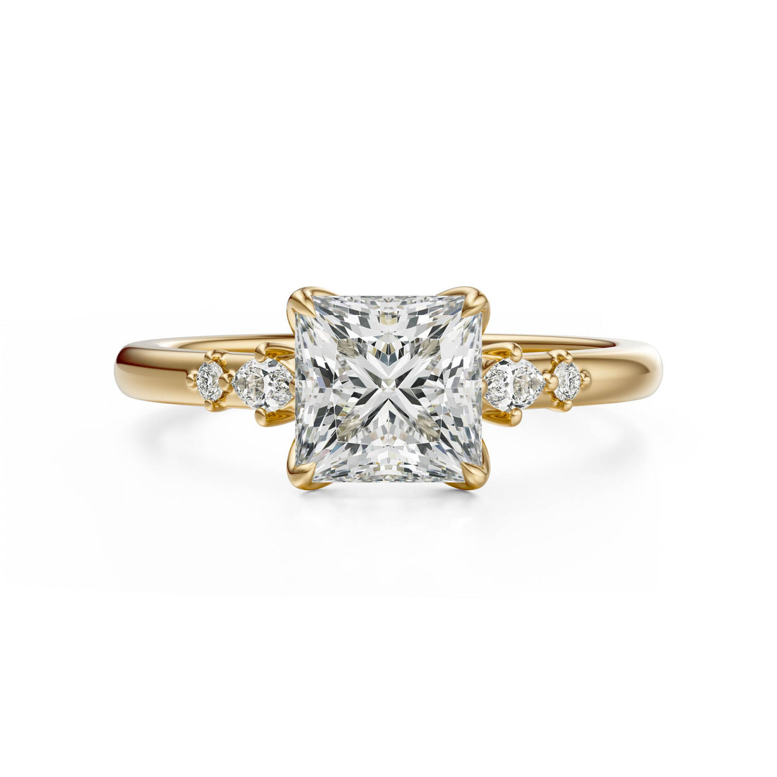The Skye Ring | Princess | Setting Only - Lavender Creek Gems 